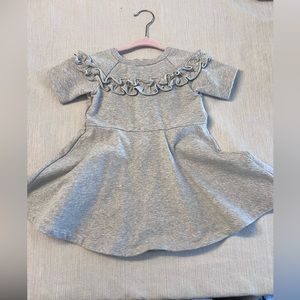 Janie and Jack gray skater dress